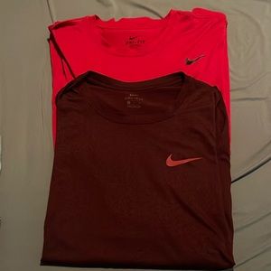 2 Men’s Nike Dry-Fit Shirts